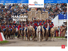 Tablet Screenshot of naadamfestival.com